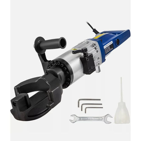 VOLTZ RB-22 Hydraulic Rebar Benders 220V 1300W 10-22 MM Hand Hold Portable Rebar Bender, Bending Machine for Bending Rebar, Steel Bar, Steel Rod