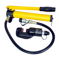 VOLTZ SC-16 Head + Cp-180 Hydraulic Rebar Cutter Manual Hydraulic Rebar Cutter 8T Steel Rebar Cutting Tool Hand Rebar Cutting Machine for Cutting Steel Bar Range ?4-16mm with Two Cutter Heads