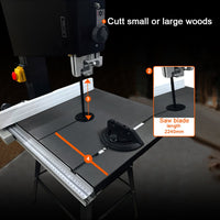 VOLTZ VZ-BS-315 12 In. 750W Benchtop Band Saw for Woodworking Machine Black (BS-12) Bandsaw