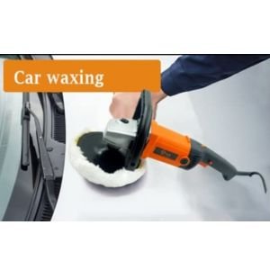 VOLTZ VZ-CP1600 Electric Car Polisher – 6-Speed Buffer for Home & Automotive Use