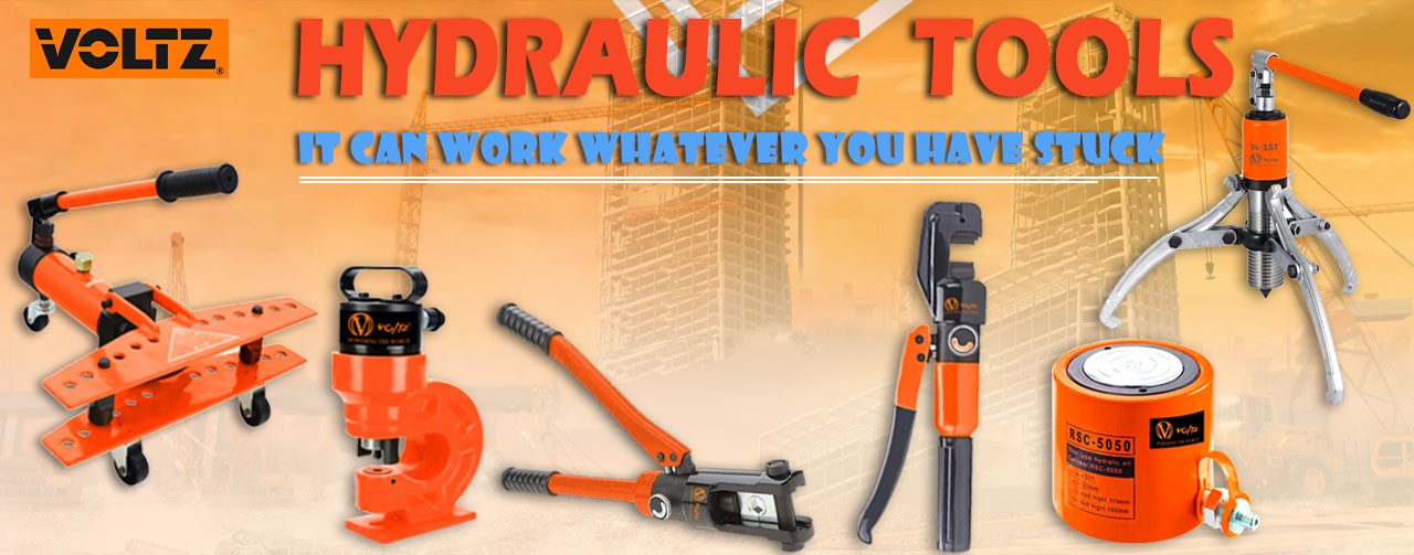 hydraulic tools using a works