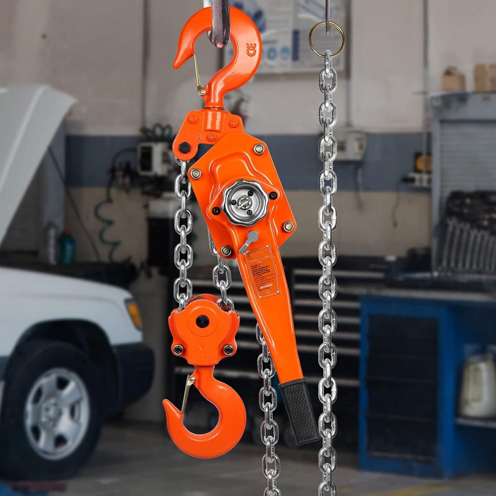 VOLTZ 6 Ton × 1.5 M Ratchet Lever Chain Hoist – Extreme Lifting Power, Industrial Durability & Precision Control