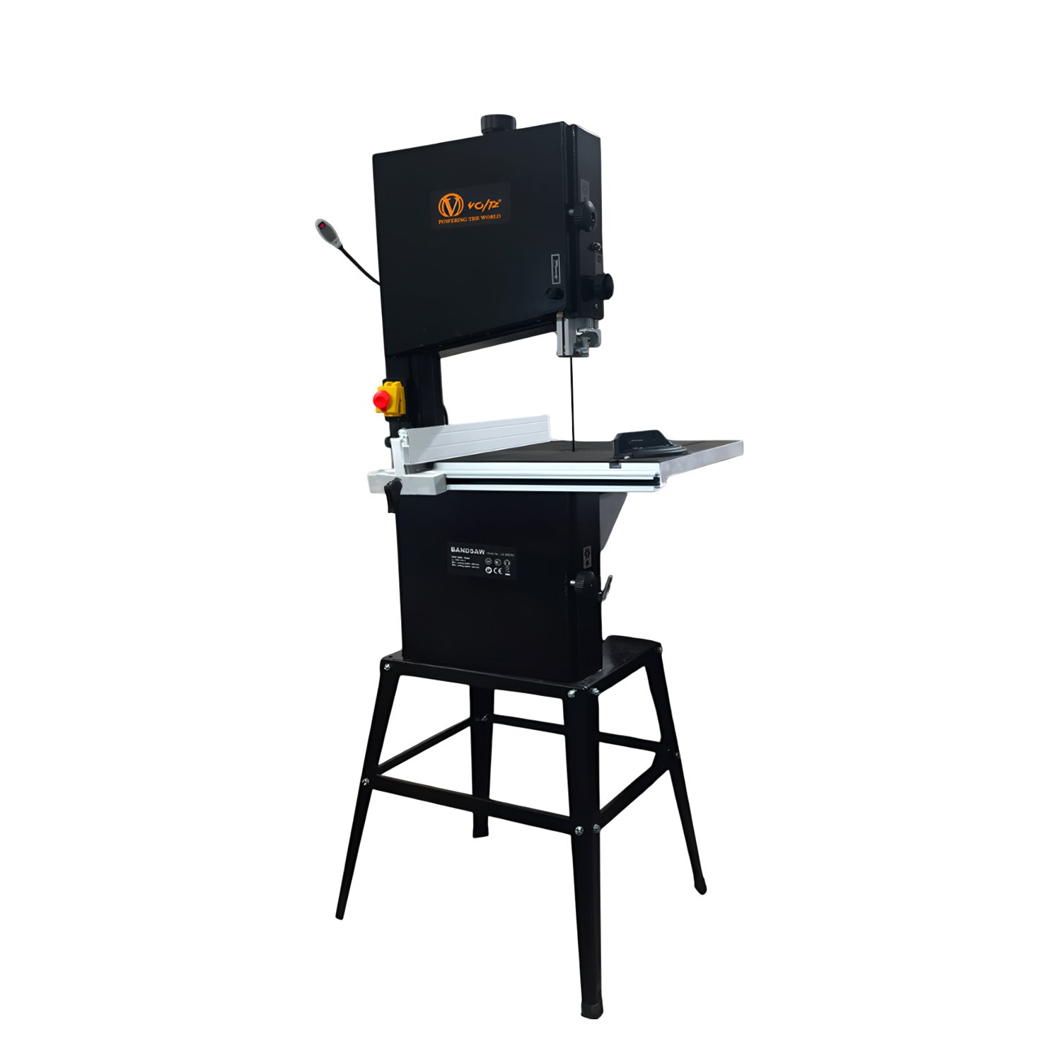 VOLTZ VZ-BS-250 10 In. 370W Benchtop Band Saw for Woodworking Machine Black (BS-10) Band saw