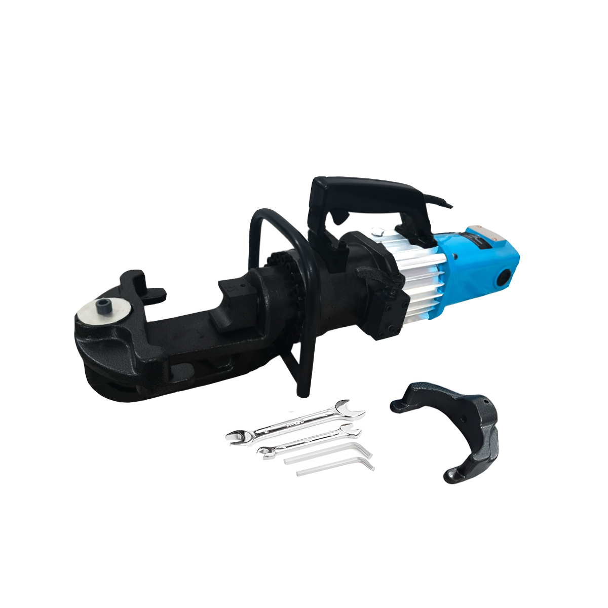 VOLTZ RB-32 Hydraulic Rebar Benders & Straightener Heavy duty 220V, 16-32 MM Hand Hold Portable Rebar Bender, Bar Bending Machine for Rebar, Steel Bar, Steel Rod