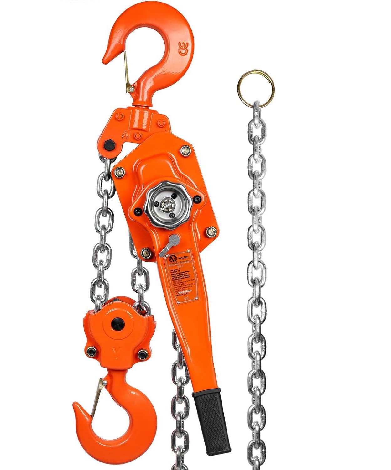 VOLTZ 6 Ton × 1.5 M Ratchet Lever Chain Hoist – Extreme Lifting Power, Industrial Durability & Precision Control