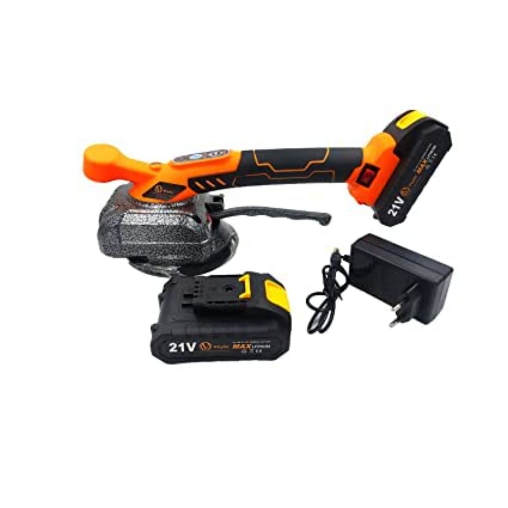 VOLTZ 21V Tiling Machine 600w (10 Cells) with Accessories 3000MAH Suction Cup Tiles Laying Machine Automatic Floor Vibrator Leveling Tool with 2 Battery