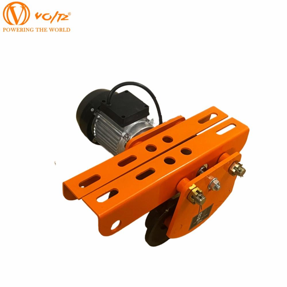 VOLTZ VZ-MEH 1500 X 20mtr Mini Electric Hoist with 1 Ton Electric Trolley for Small Job Works and Domestic Use Single Phase, 1500 kg