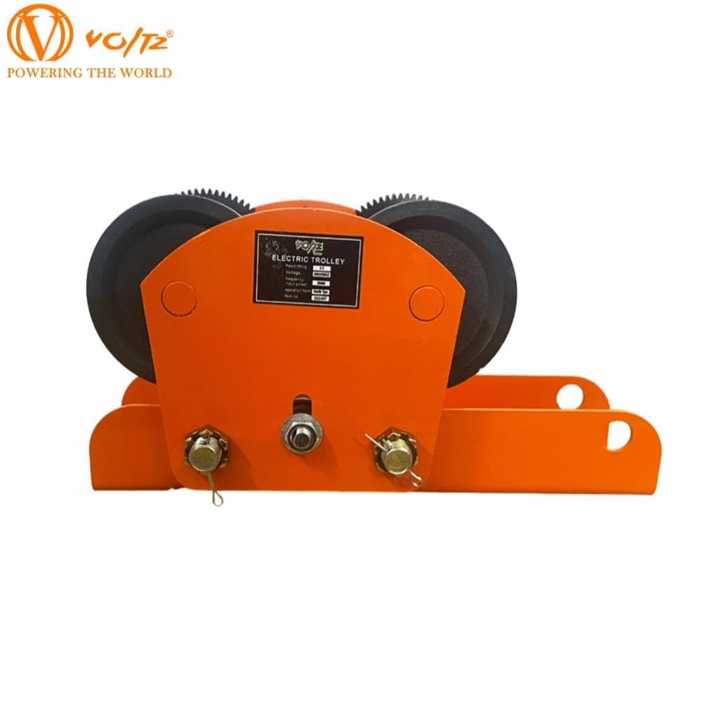 VOLTZ VZ-MEH 1200 X 20mtr Mini Electric Hoist with Trolley for Small Job Works and Domestic Use Single Phase, 1200kg Electronic Trolley