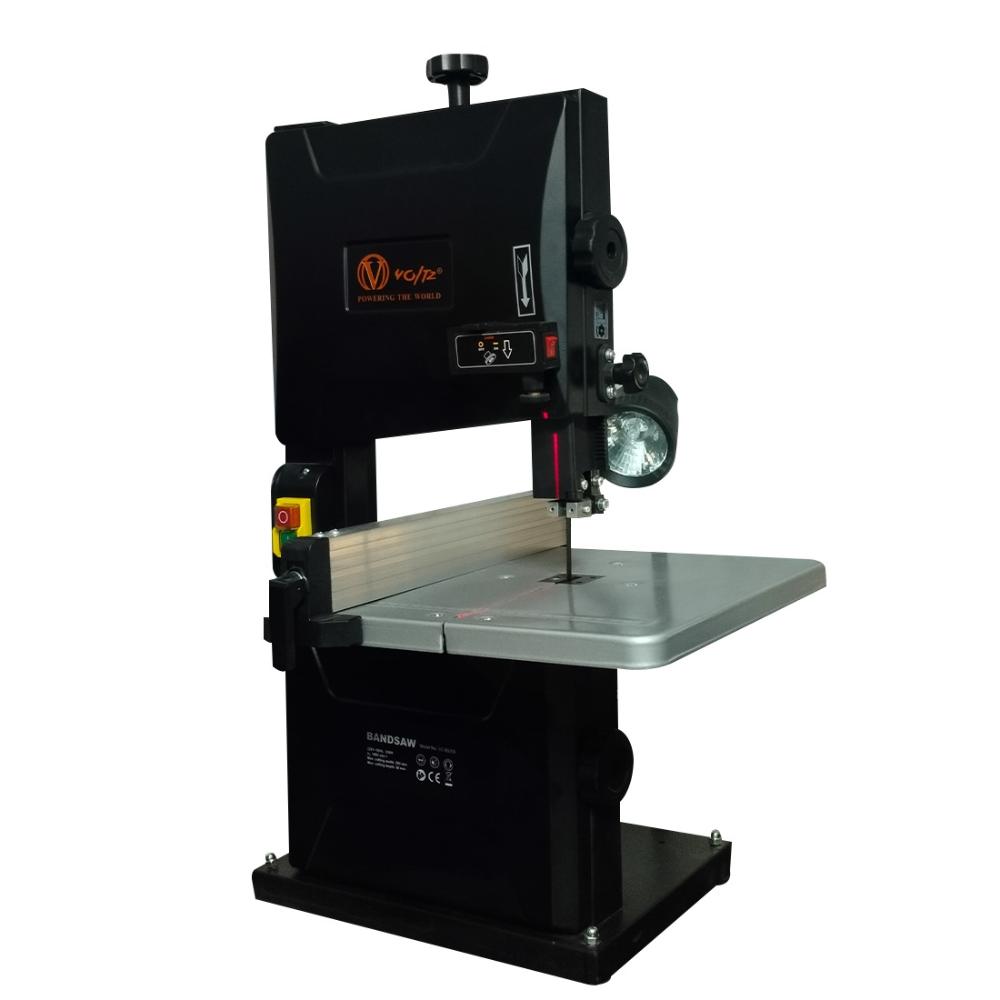 VOLTZ VZ-BS200 8 In. 350w Benchtop Band Saw for Woodworking, Black (VZ-BS8)