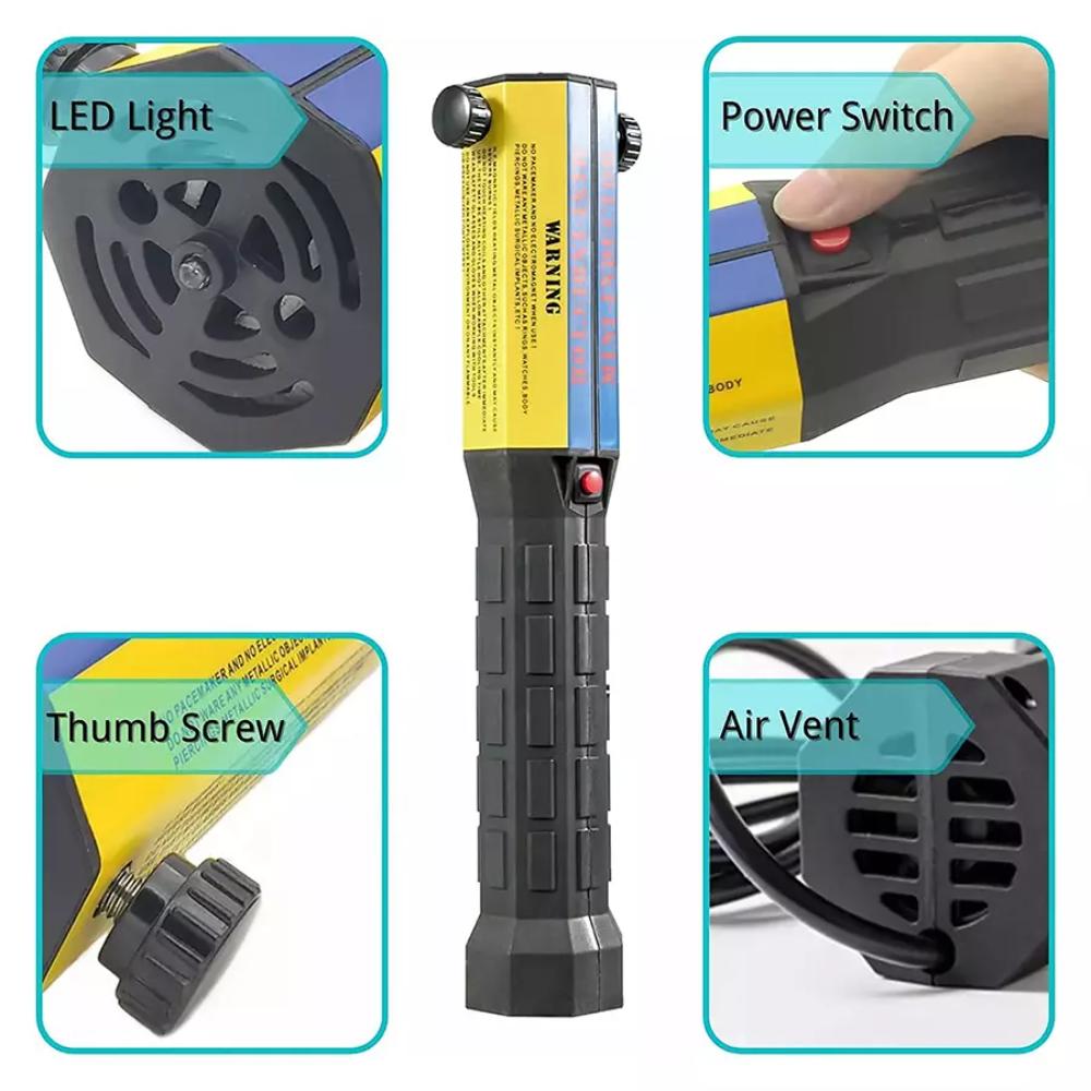 Voltz Induction Heater 1000W 220V Automotive Flameless Heating Tool with 8 Coils