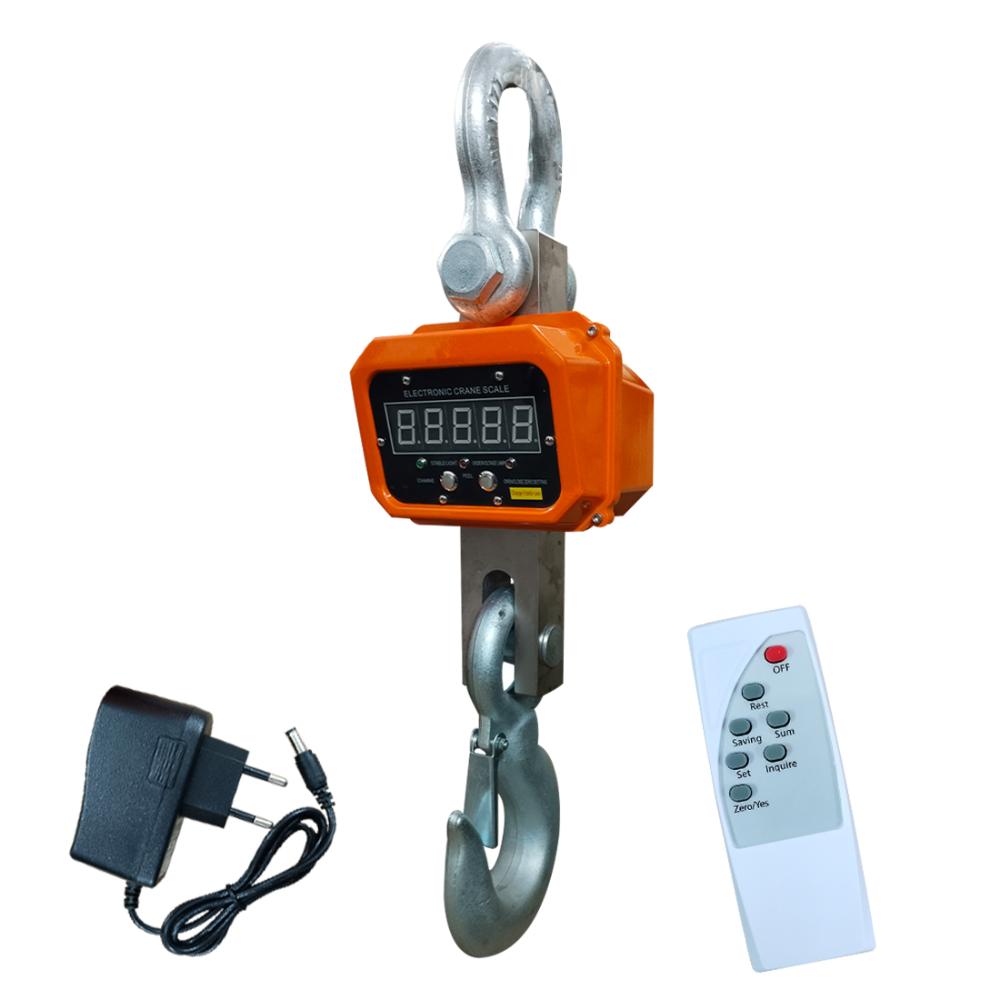 VOLTZ VZ-CS 15 Ton Digital Scale 33000lb/15000Kg Digital Hanging Scale Industrial Heavy Duty Crane Scale with Remote Control