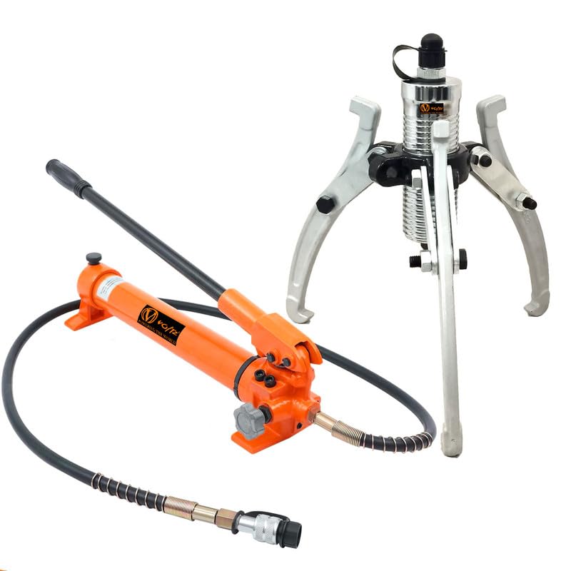 VOLTZ VZ-VHP-50T Split Hydraulic Pullers + CP 700 Hydraulic Pump Gear Puller Bearing Wheel Pulling Pumps Oil Tube Drawing Machine