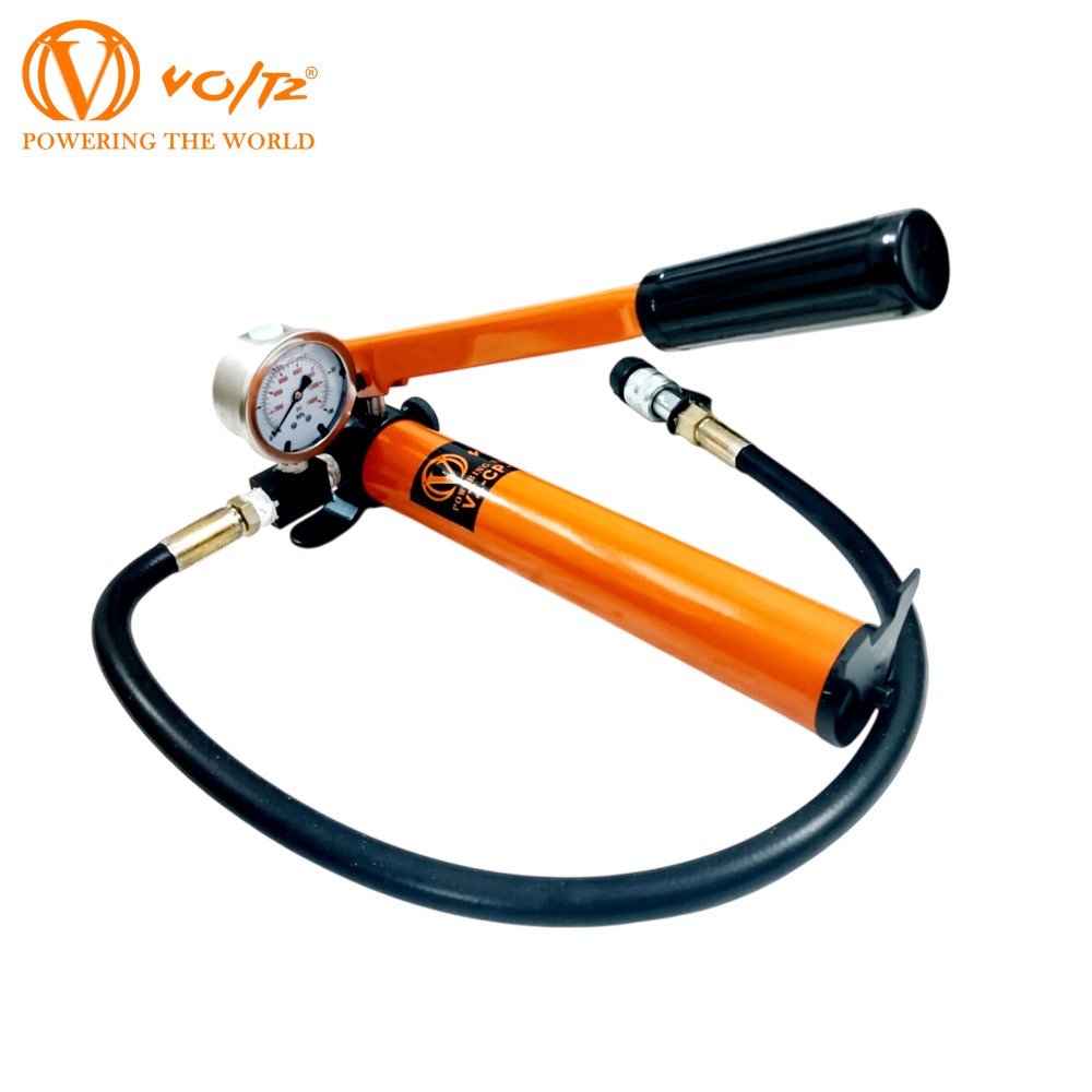 VOLTZ VZ CP-180B Manual Hydraulic Hand Pump With Pressure Gauge Single Speed for Separate Type Hydraulic Tool (pump 180B)