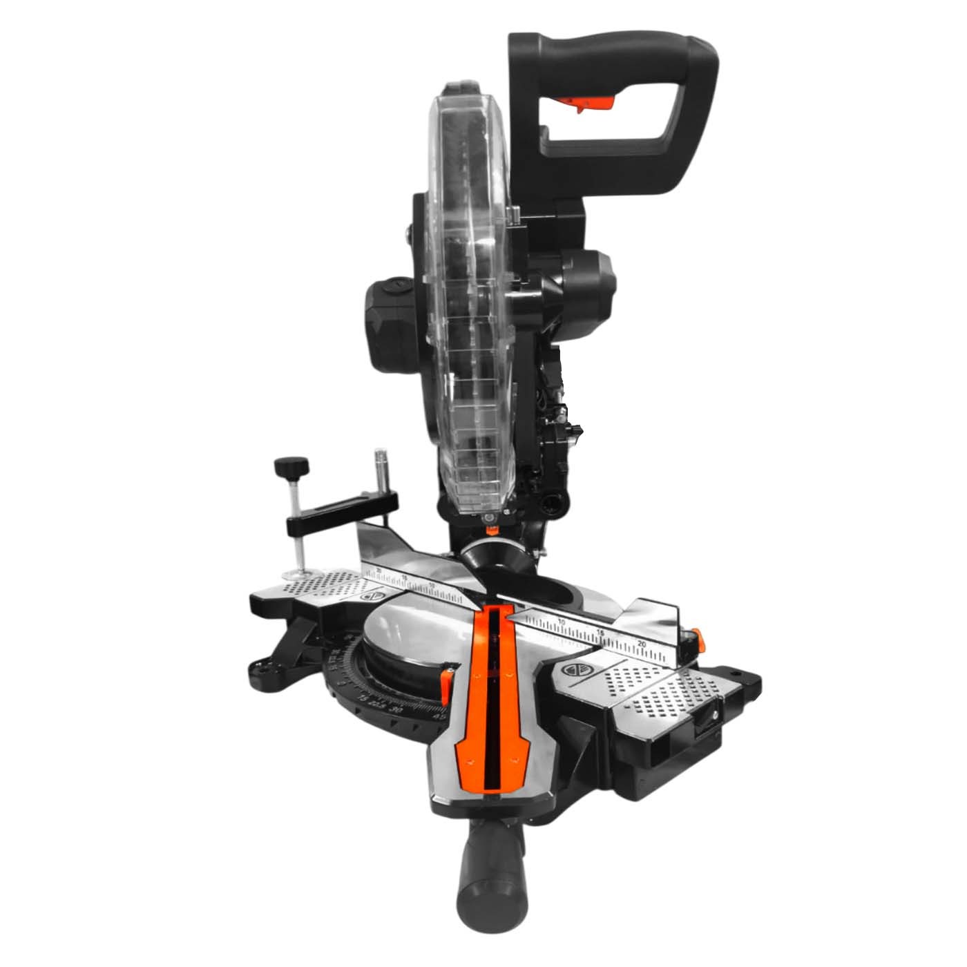 VOLTZ VZ-MS305 Miter Saw 2400W 12" with Dual Bevel Sliding Compound Miter Saw with Laser & Corded Electric LED Light 3800 RPM 305mm Blade Dia & 80T TCT Blade, Professional Mitersaw Ideal For Cutting Wood