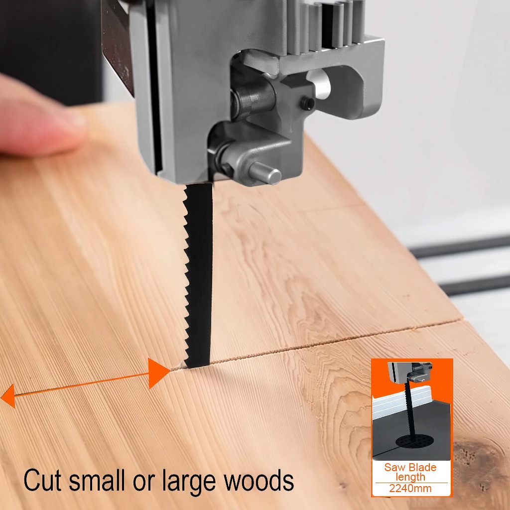 VOLTZ Band Saw Blade 90”/6TPI, Width 0.6” Suitable with (VZ-BS-250) Benchtop Band Saw Woodworking (Pack of-1)