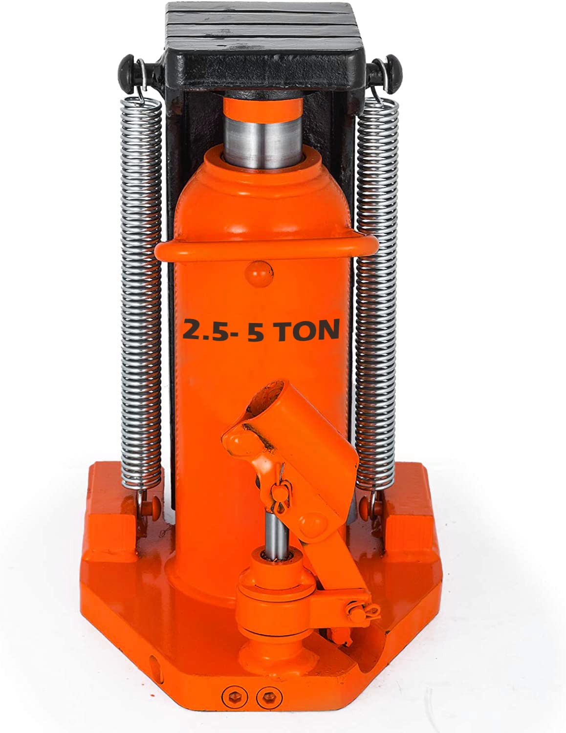 VOLTZ TOJ-5T Toe Jack 2.5/5 ton Hydraulic Machine Toe Jack Lift Ton Track Cylinder Hard Chrome Welded Steel